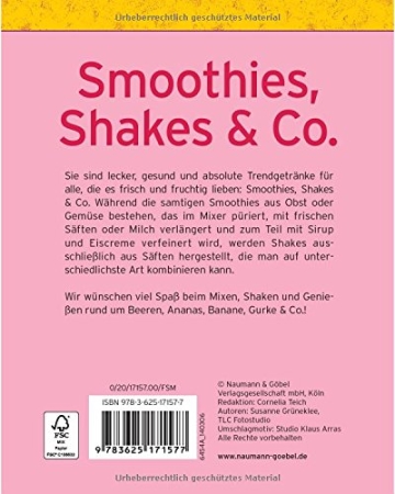 Smoothies, Shakes & Co. (Minikochbuch): Fruchtig, cremig und voller Vitamine (Minikochbuch Relaunch) - 2