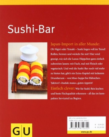 Sushi-Bar: Japanischer Genuss häppchenweise: Sushi, Suppen, Salate und Spießchen - 2