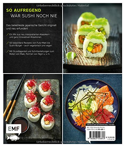 Sushi Revolution: Sushi-Burger, Sushirritos, Veggie-Sushi & mehr -