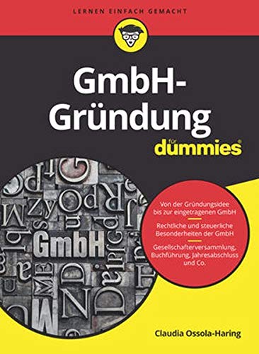 GmbH-Gründung für Dummies - 1
